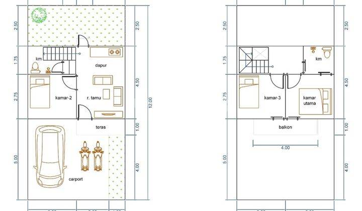 Rumah modern tanpa dp dan gratis semua biaya di kranggan bekasi kota 6
