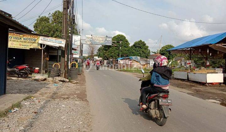 Tanah pinggir jalan raya di Tarumajaya dekat Perumahan Segara City 5