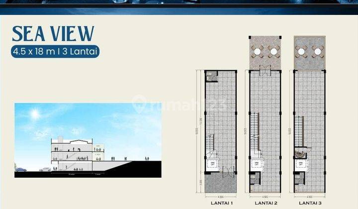 Di Jual Rukan Ebony Batavia Sea View Nl 1