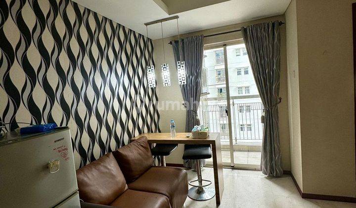 1BR Furnished Apartemen Royal Mediterania Garden - Mall Central Park 1