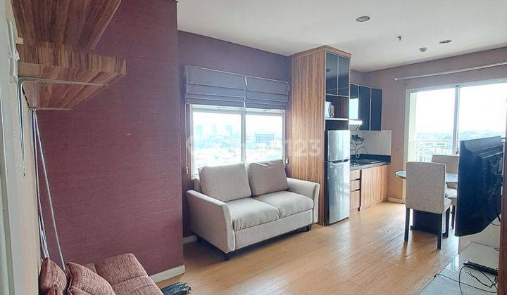 2BR Hook Furnished Apartemen Madison Park Mall Central Park 1