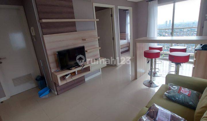 2BR Hook Furnished Apartemen Madison Park Mall Central Park 1