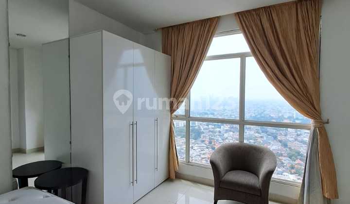 1Br Semi Furnished Apartemen Central Park Residences - Mall Central Park 2
