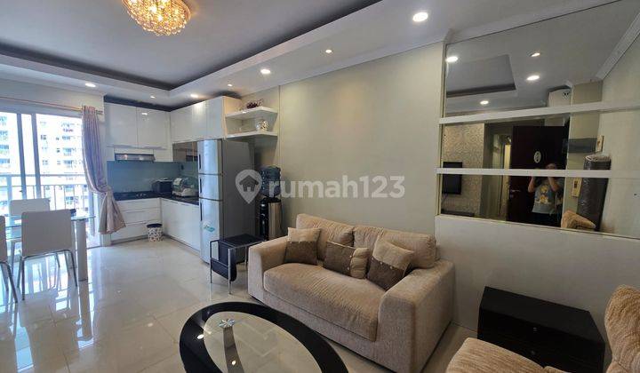 2BR+1 Furnished Apartemen Mediterania Garden 2 Mall Central Park 1