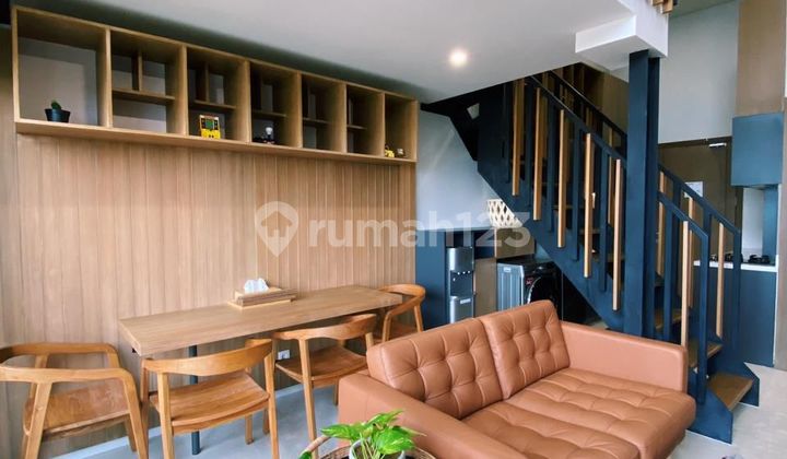 High-End Apartement Yukata Mezzanine Japanese Style Ambience With Tatami Mezzanine Loft Yukata Suites Apartemen Alam Sutera Full Furnished 2