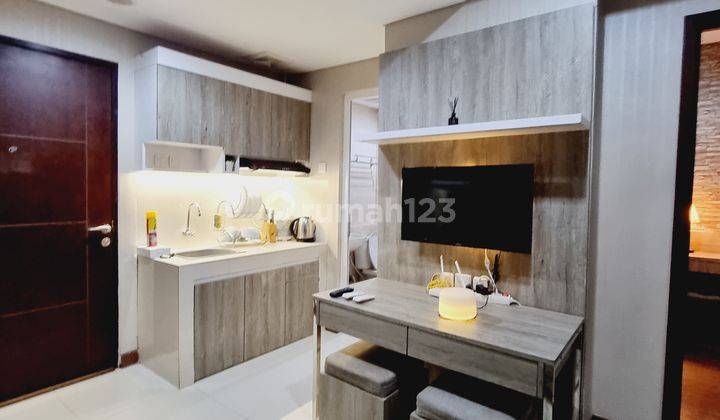 Turun Harga 2br Lg Bu Beli Ke Develop Skrg 900jt Tipe Ini, Apartemen Springwood Residence Alam Sutera Dekat Binus 1