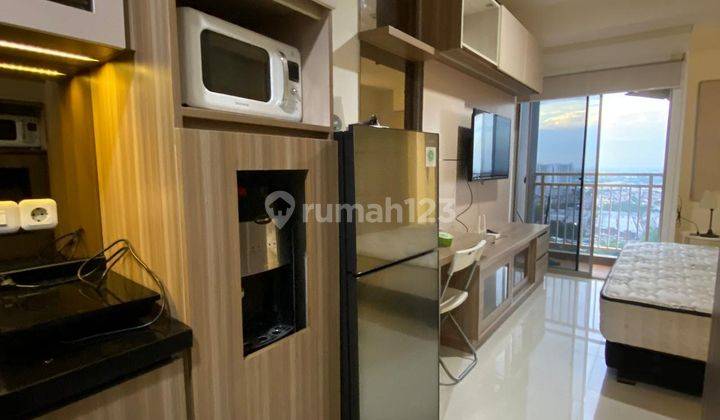 Unit Studio Furnsihed Apartemen Springwood Residence Dekat Binus Alam Sutera