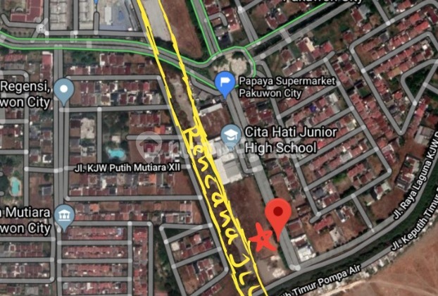 Jual Tanah Pakuwon City 3