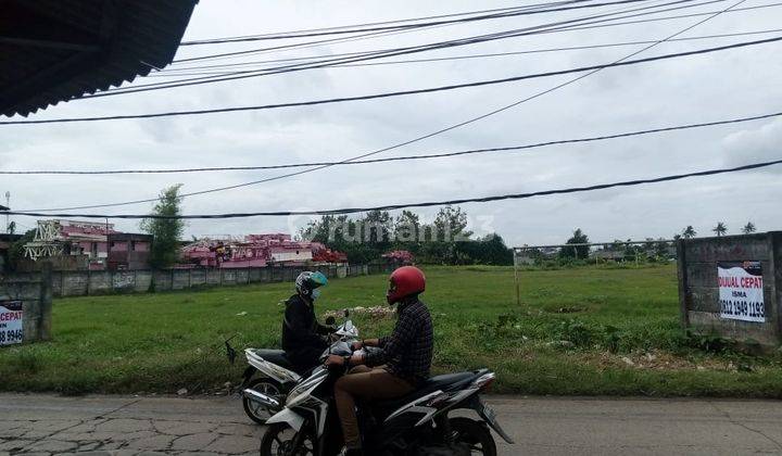 Tanah utk gudang atau pabrik di wil curug jl raya padat karya . Curug. Kab . Tangerang 2