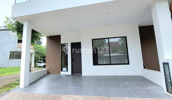 Rumah Modern Minimalis Concept Depan Taman Di Graha Bintaro Tangerang Selatan 1