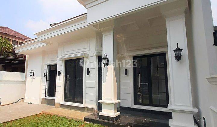 Rumah Baru Bangunan 2 Lantai Private Pool  Di Bintaro Area 2