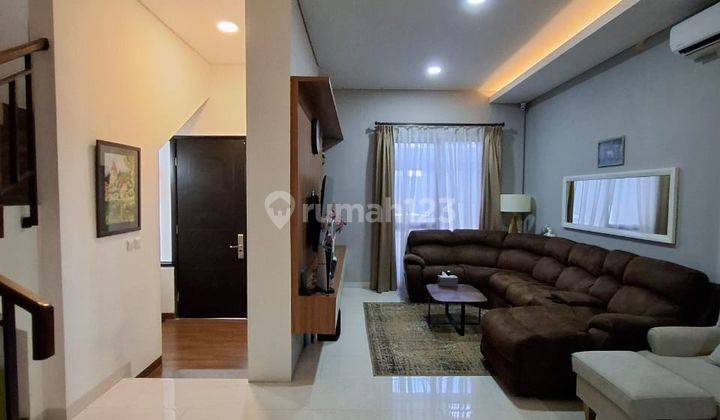 Rumah 2 Lantai Semi Furnished Sudah Shm Di Pondok Aren 2