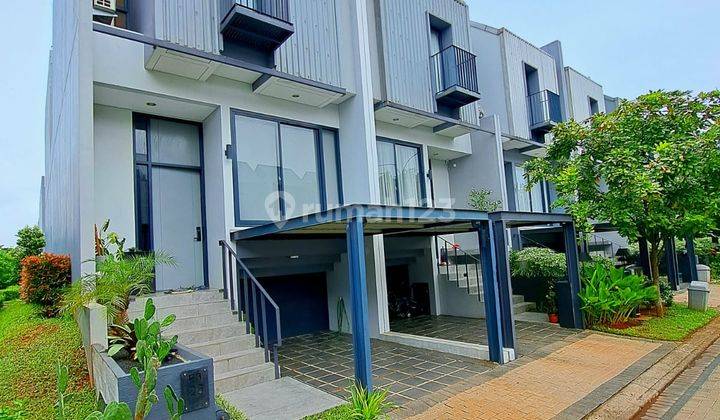 Rumah Fully Furnished Miminalis Modern Posisi Pojok Di Bsd 2