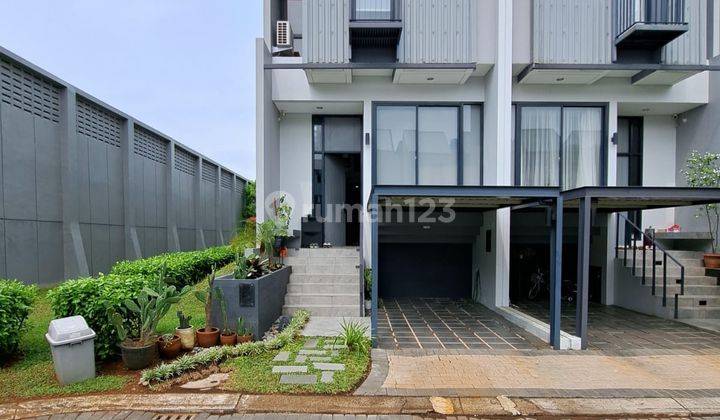 Rumah Fully Furnished Miminalis Modern Posisi Pojok Di Bsd 1