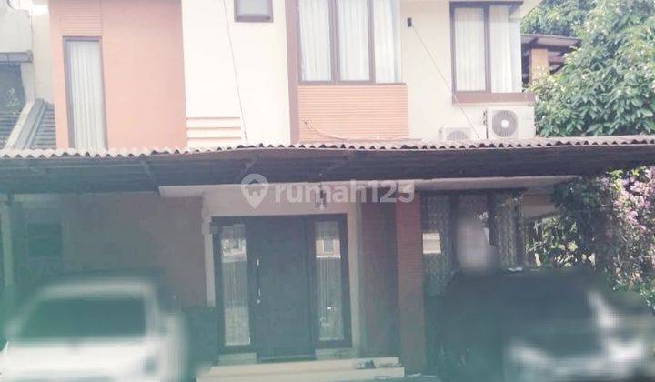 Rumah Bagus 2 Lantai SHM, HOOK Hadap Taman di Nusaloka BSD 1