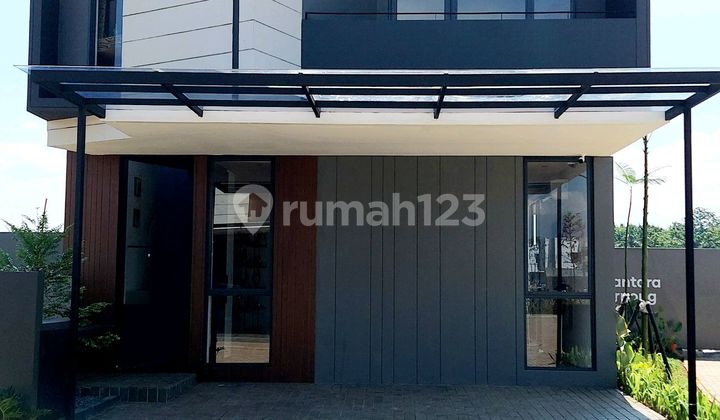 Rumah Modern 2 Lantai 4 Kamar Dekat Akses Tol Dan Stasiun Krl Cicayur Di Giantara Serpong Bsd