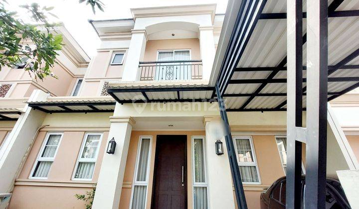 Rumah Bagus 2 Lantai Siap Huni Full Furnished Hadap Selatan Di Boulevard Savia Nusaloka Bsd 1