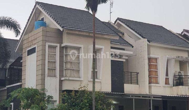 Rumah Siap Huni, Furnished, Huk di Fluorite, Cluster Terdepan Gading Serpong  2