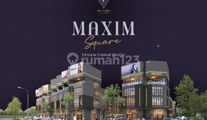 New Maxim Square Tipe Studio Loft di Victoria Central District Gading Serpong