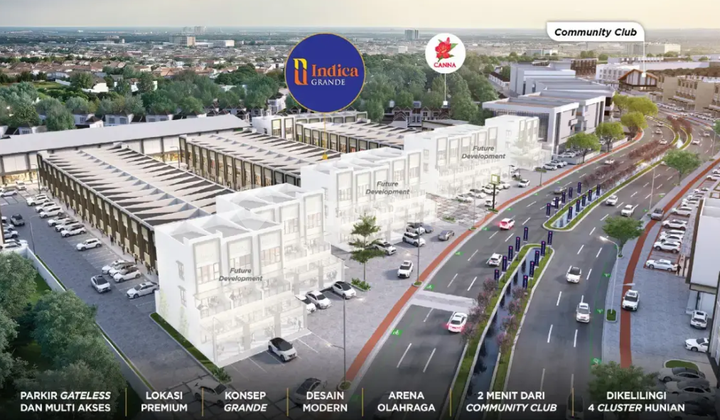 Indica Grande Paramount Petals Shop House Indica Grande Paramount Petals Shop House