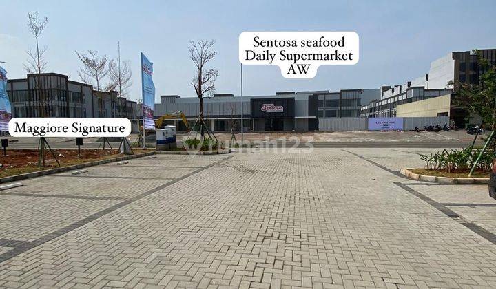 Ruko Maggiore Signature 3 Lantai Depan Sentosa Seafood Daily Supermarket 1