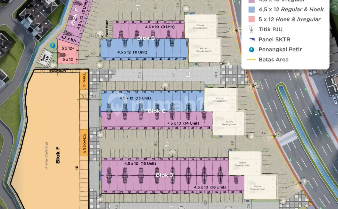 Indica Grande Paramount Petals Shop House 2
