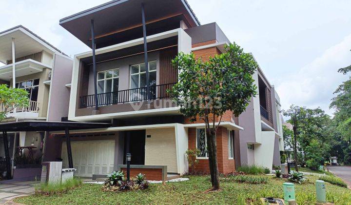 Turun Harga Rumah Hoek Mewah Sudah Renovasi 2 Lantai 4 Kamar Siap Huni Di The Spring Gading Serpong M561 1