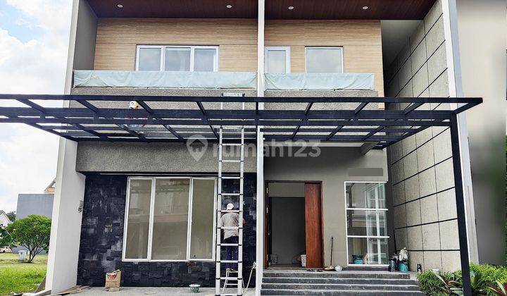 Rumah 3 Lantai Mewah Sudah Renovasi Semi Furnished Siap Huni 4 Kamar di Alam Sutera M479 1