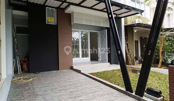 Rumah Modern Minimalis 2 Lantai 3 Kamar Semi Furnished di Delatinos Bsd M537 2