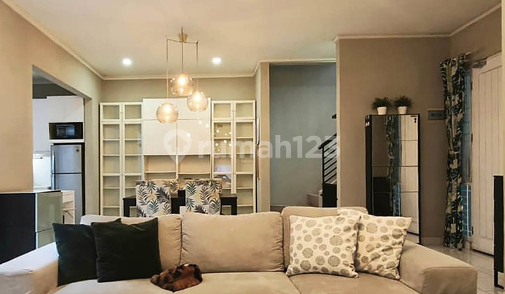 Rumah Rapi Siap Huni Semi Furnished di Bsd Pm12