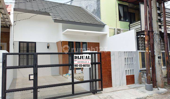 Rumah Cantik 1,5 Lantai Sudah Renovasi Semi Furnished Rapi Dan Siap Huni di Nusa Loka Bsd M511 1