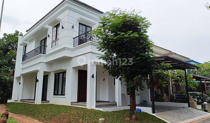 Rumah Baru 2 Lantai Layout Bagus 4 Kamar Posisi Hoek Taman di Foresta Bsd M496 1