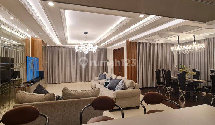 Rumah Bangunan Mandiri Mewah Tropical Modern Siap Huni 2 Lantai Semi Furnished 4 Kamar di Delatinos Bsd J67 2