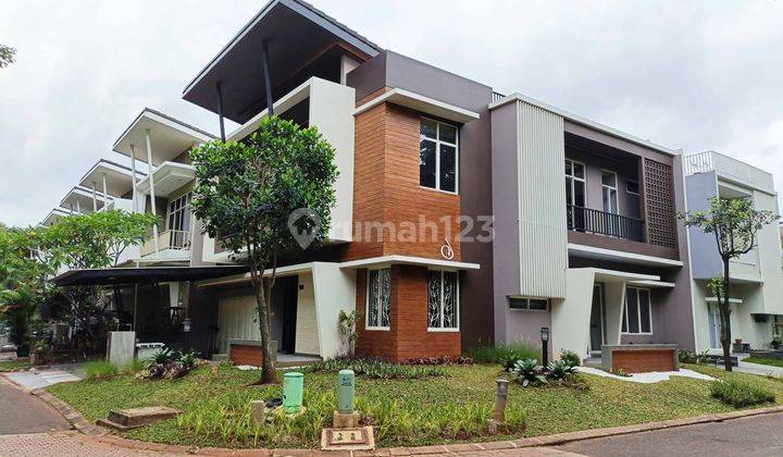 Turun Harga Rumah Hoek Mewah Sudah Renovasi 2 Lantai 4 Kamar Siap Huni Di The Spring Gading Serpong M561 2