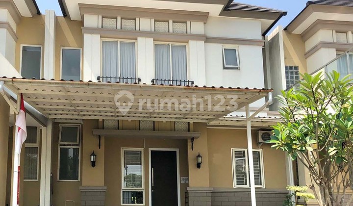 Dijual Rumah Rapi Siap Huni 2 Lantai 4 Kamar Semi Furnished di Nusa Loka BSD PM7