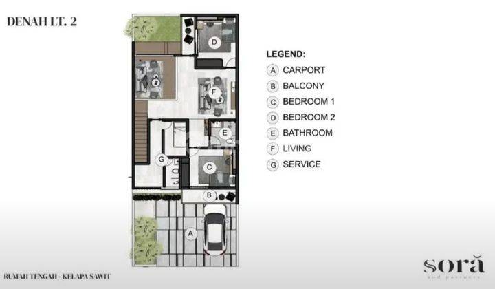 foto lainnya rumah brand new  di cinere,