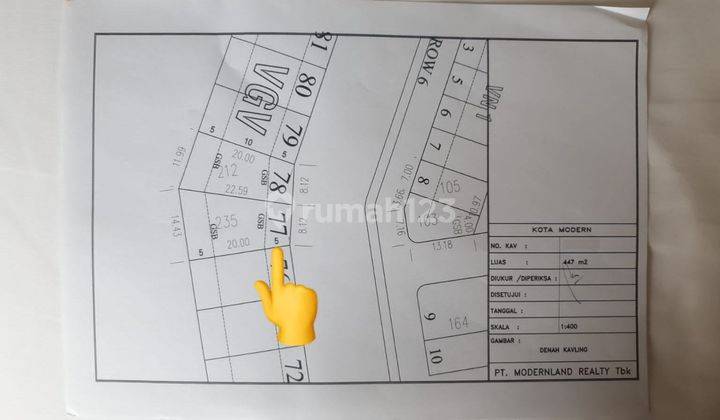 Jual Kavling Di Vienna Golf Villas Modernland 1