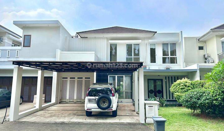 Rumah Murah Di De Park BSD Depan Rumah Jl Kembar Super Lebar 1