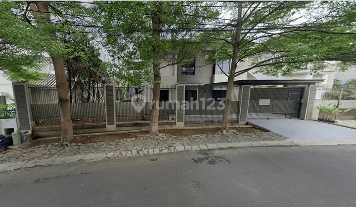 Dijual Rumah + Kantor Pinggir Jalan Raya Griya Loka Bsd 1