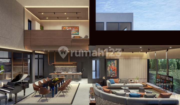 Rumah Mewah Furnished On Progress, Navapark Cluster Lyndon BSD