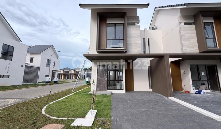 Rumah Baru Hoek Siap Huni Perumahan Citra Garden Serpong