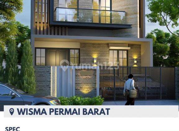 Rumah Bagus Wisma Permai Barat Dekat Galaxy Mall Merr 1