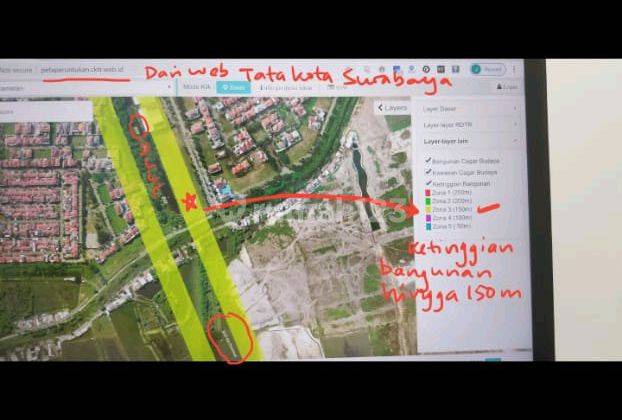 Tanah Strategis di Pakuwon City Surabaya Harga Murah Ric.a011 2