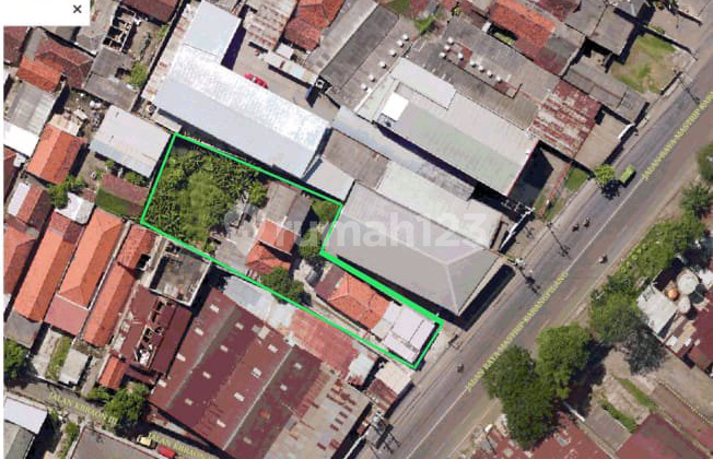 Murah Lahan Tanah ada Rumahnya di Raya Mastrip Surabaya Lie.A236