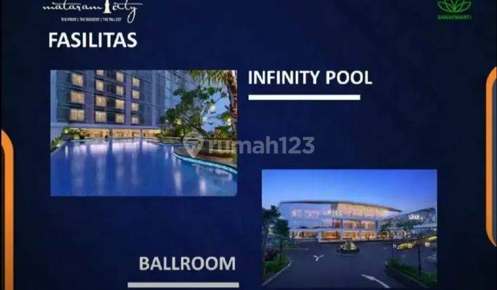 APARTEMEN 2BEDROOM KAMI PALING LUAS DI YOGYAKARTA | MATARAM CITY 13