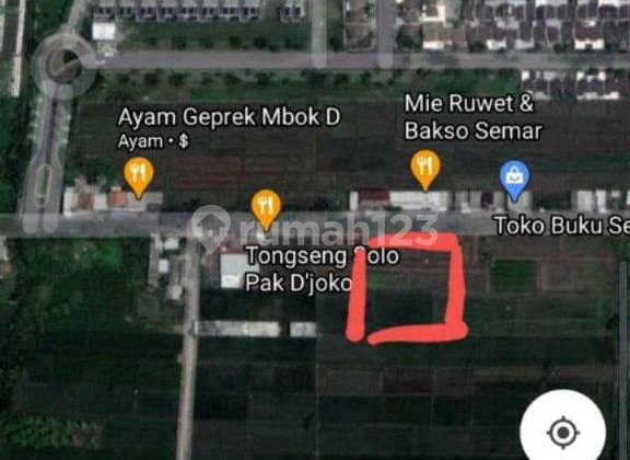 Land Plot Zero Bringkang Menganti Gresik Main Road Land Plot Zero Bringkang Menganti Gresik Main Road