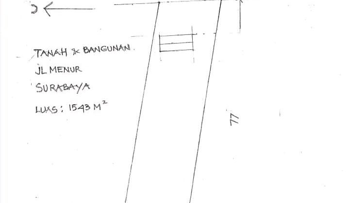 Tanah Raya Menur Surabaya Strategis Murah