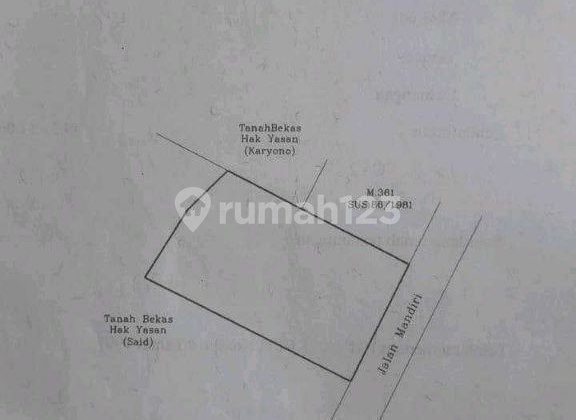 Wide Land in Demangan, Madiun City Park Wide Land in Demangan, Madiun City Park