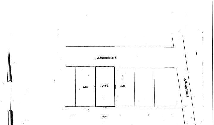 Tanah Manyar Indah Termurah bisa Nego