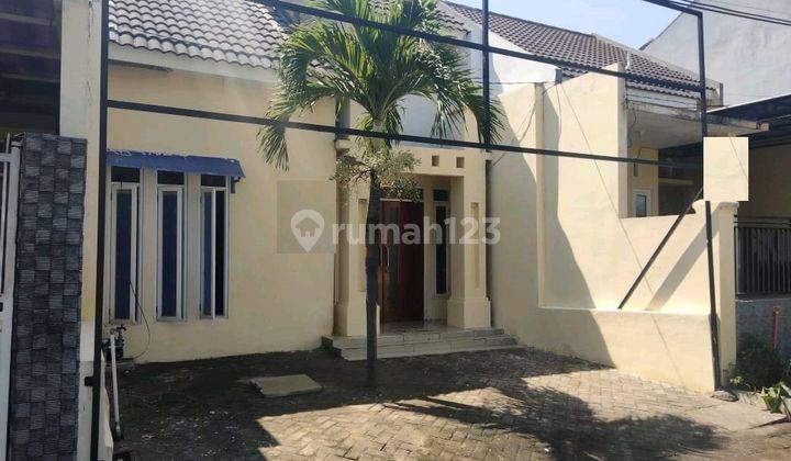 dijual rumah kosongan 1 lantai gununganyar surabaya siap huni 2